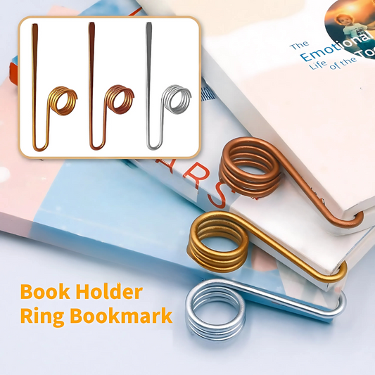 GlideHolder® BookHolder: Sikker Greb Komfortabel Bogmærke Og Bogholder