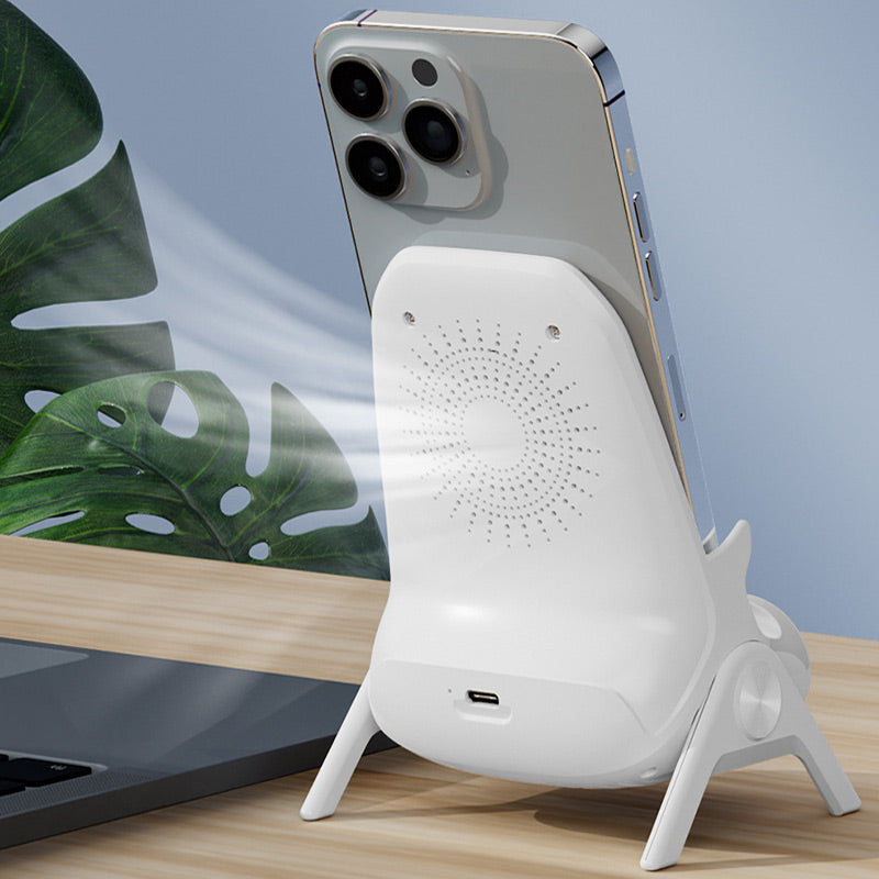 TrådløsHolder | Multifunktionel trådløs hurtigoplader med telefonstand