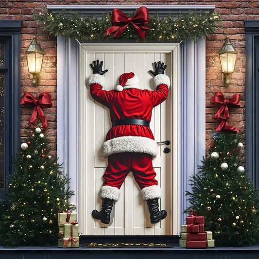 SantaCatcher™ – Julemand Dørdekoration til Jul