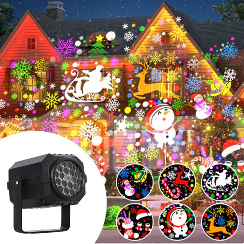 Ledsen™ ChristmasProjector: Dejlig Magisk Jul Projektor Dekoration Lys