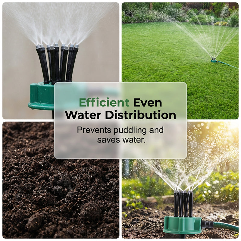 💧 50% RABATT NU! 🌿 Precisionsbevattningsspridare – 360° Multiriktad, Anpassningsbara Spraymönster – Skonsam Mot Växter & Sparar Vatten 🏡