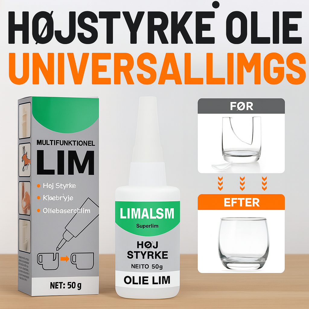 vejsestærk Oliebaseret Superlim