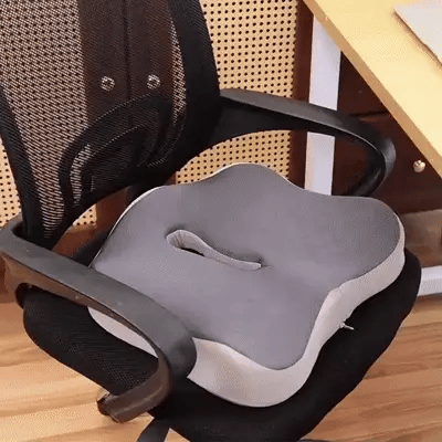 Cushova | Ergonomisk sædepude – memory foam til ryg- og hoftelindring