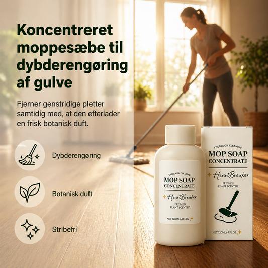 ✨ Hurtigtørrende, dybderensende gulvrengøringsmiddel 🐾